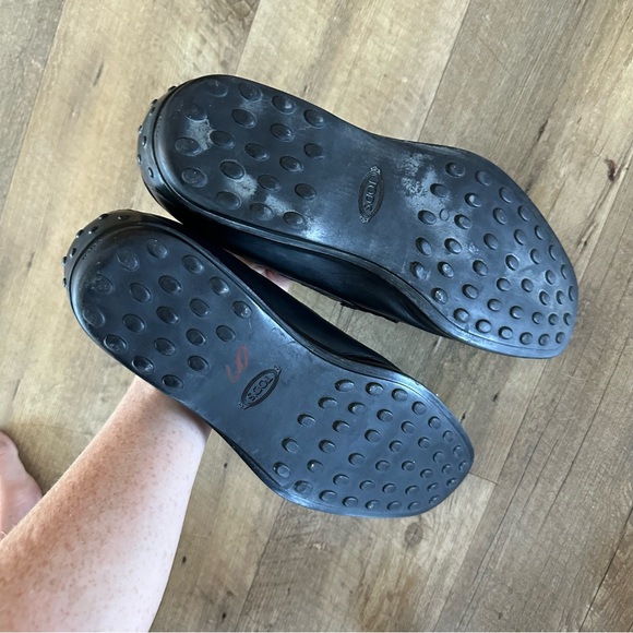 Tods Italy Mens Penny Driving Loafers Shoes - Picture 9 of 11